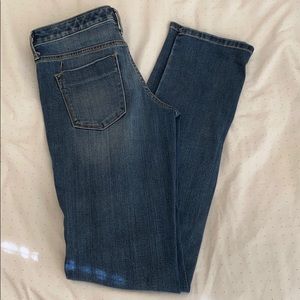 Mossimo mid rise straight leg jeans